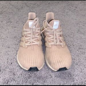 Adidas Ultra Boosts blush (soft/light pink) color